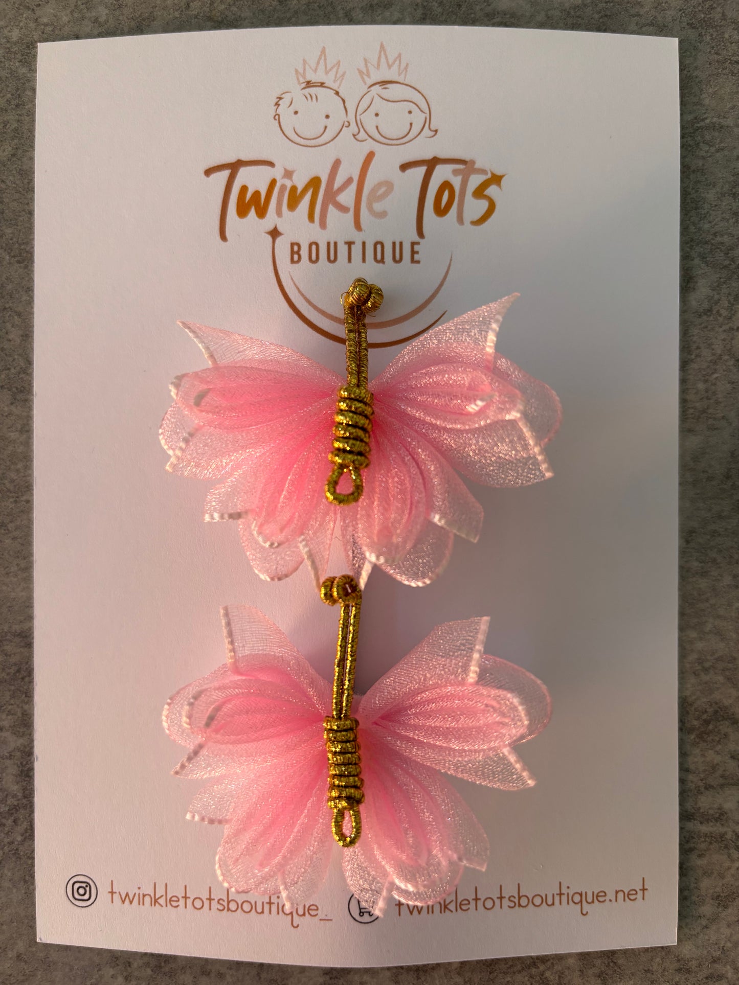 Butterfly Hair Clip (Pink)