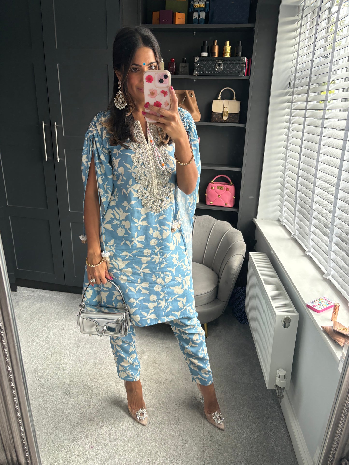 Mama Blue Kurta Size Small