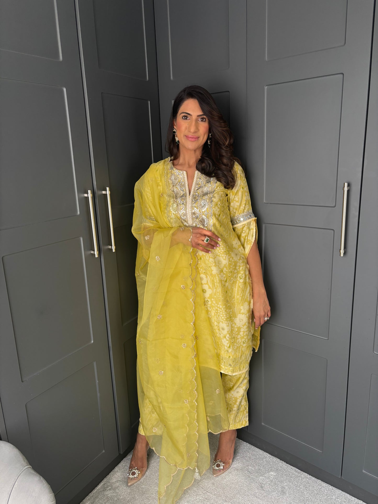 Mama Lemon Florals Kurta