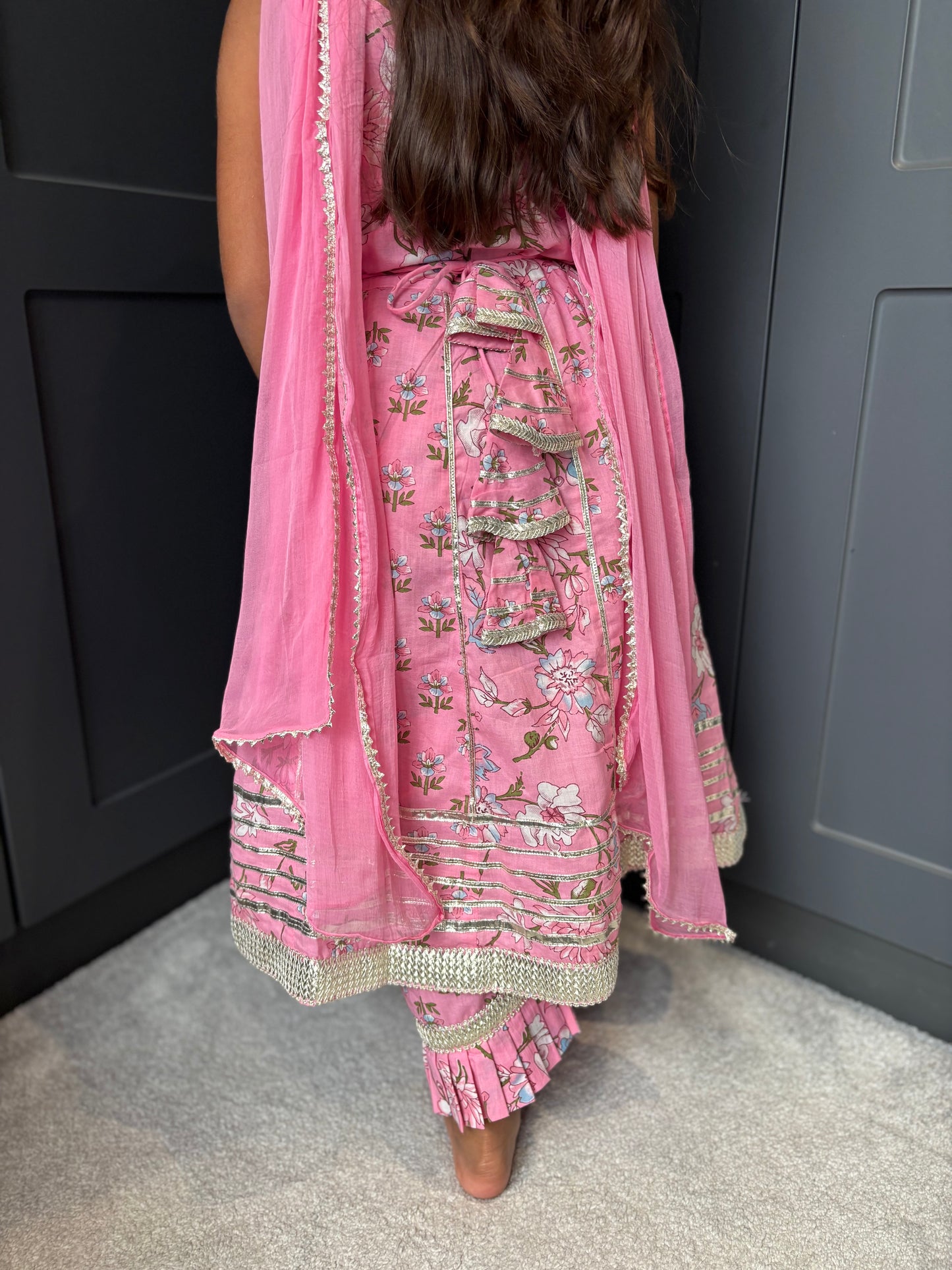 Baby Pink Anarkali Suit