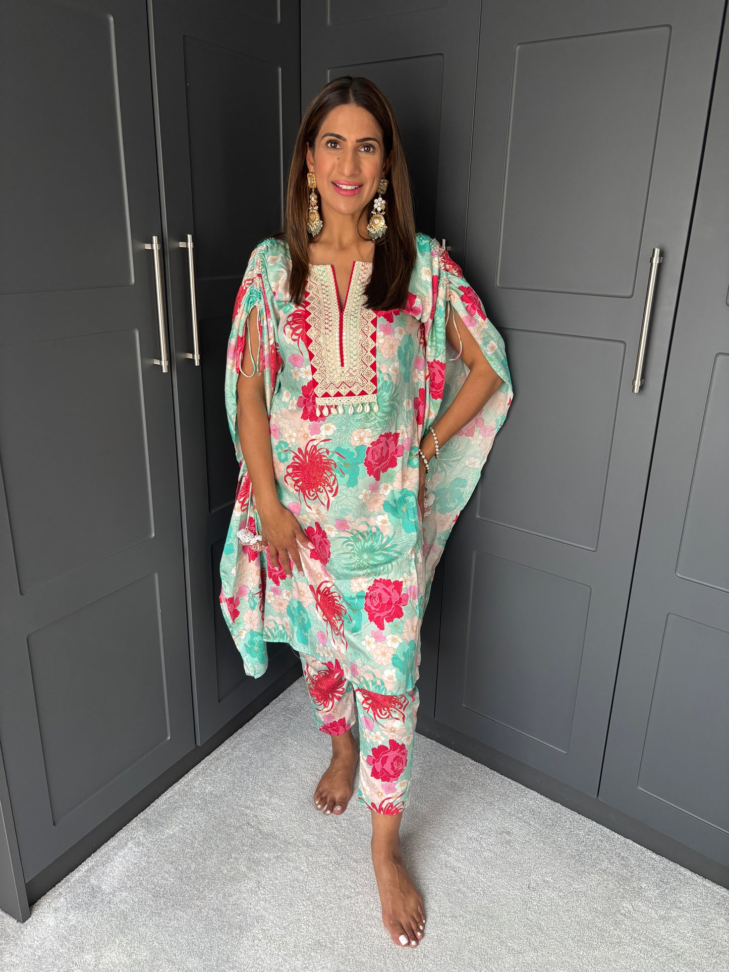 Mama Blue Kurta Set