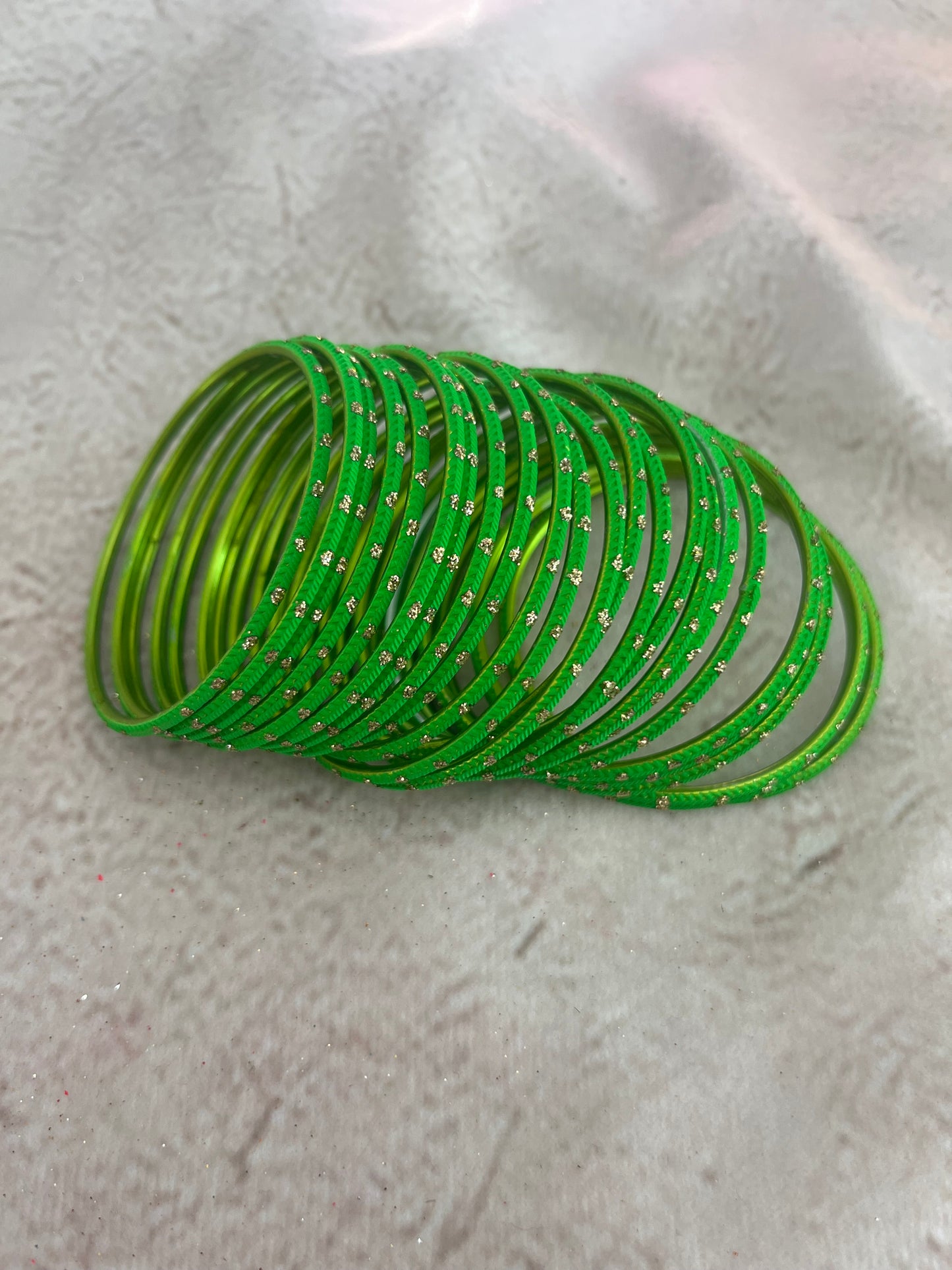 Green Bangle Set