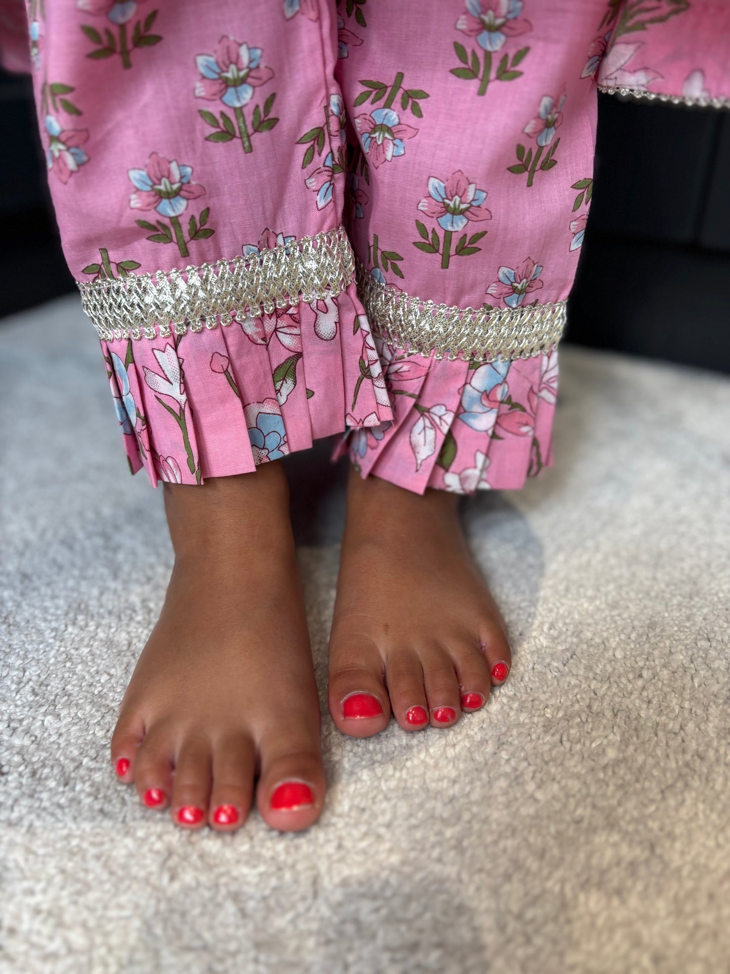 Baby Pink Anarkali Suit