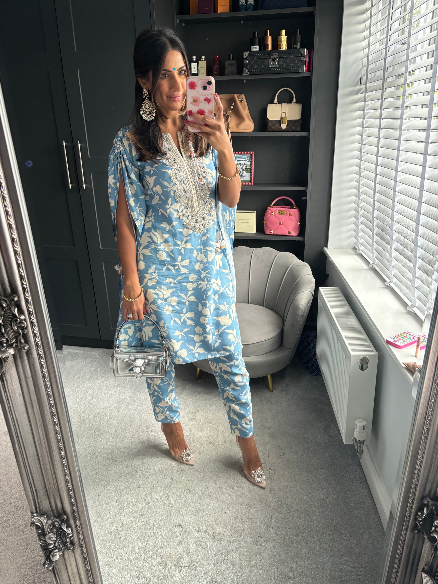 Mama Blue Kurta Size Small