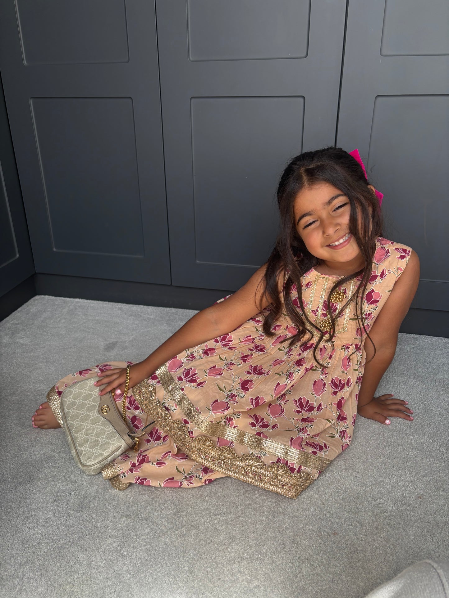 Lotus Lacework Sharara Set