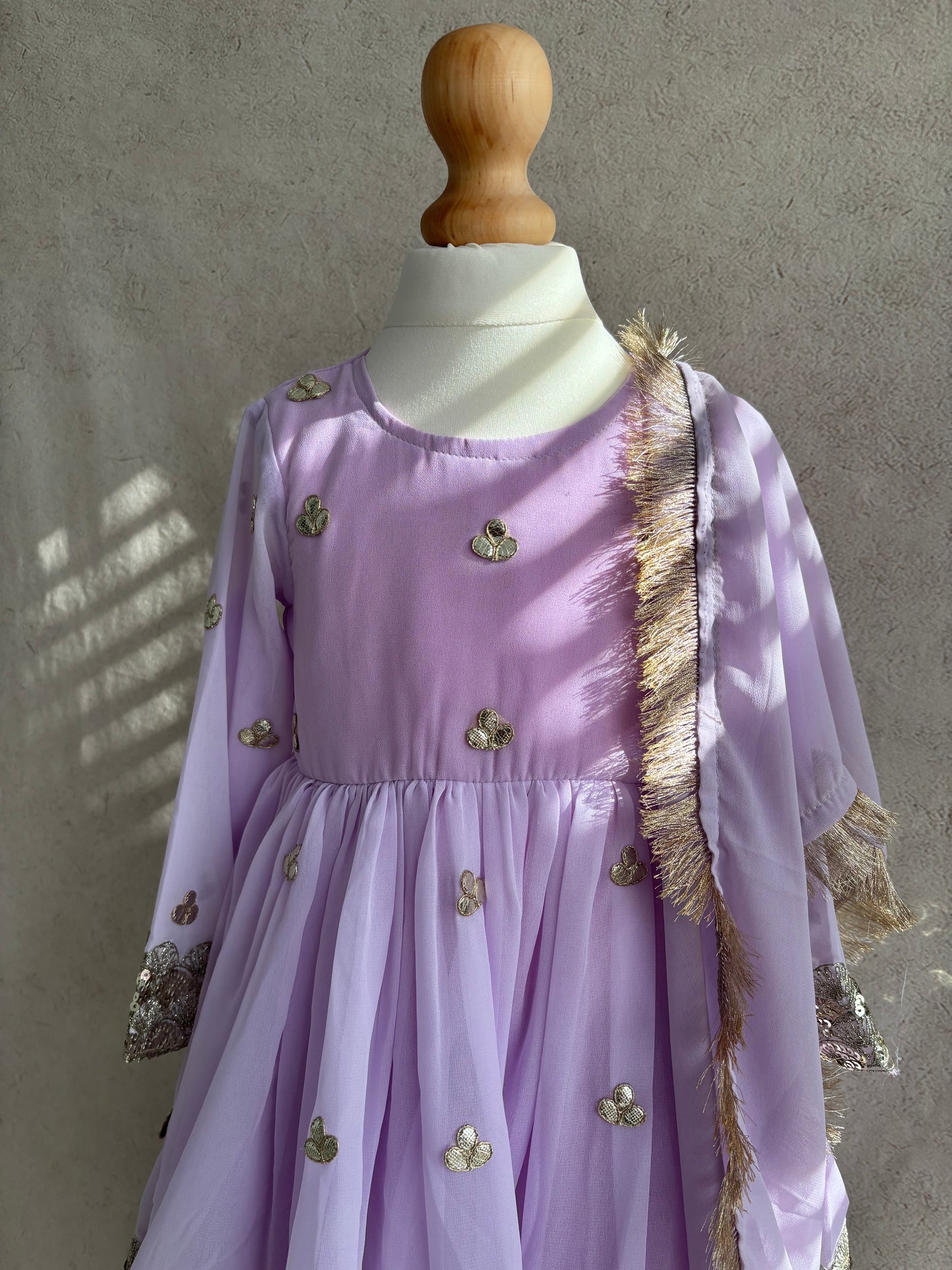 Lilac Palazzo Suit