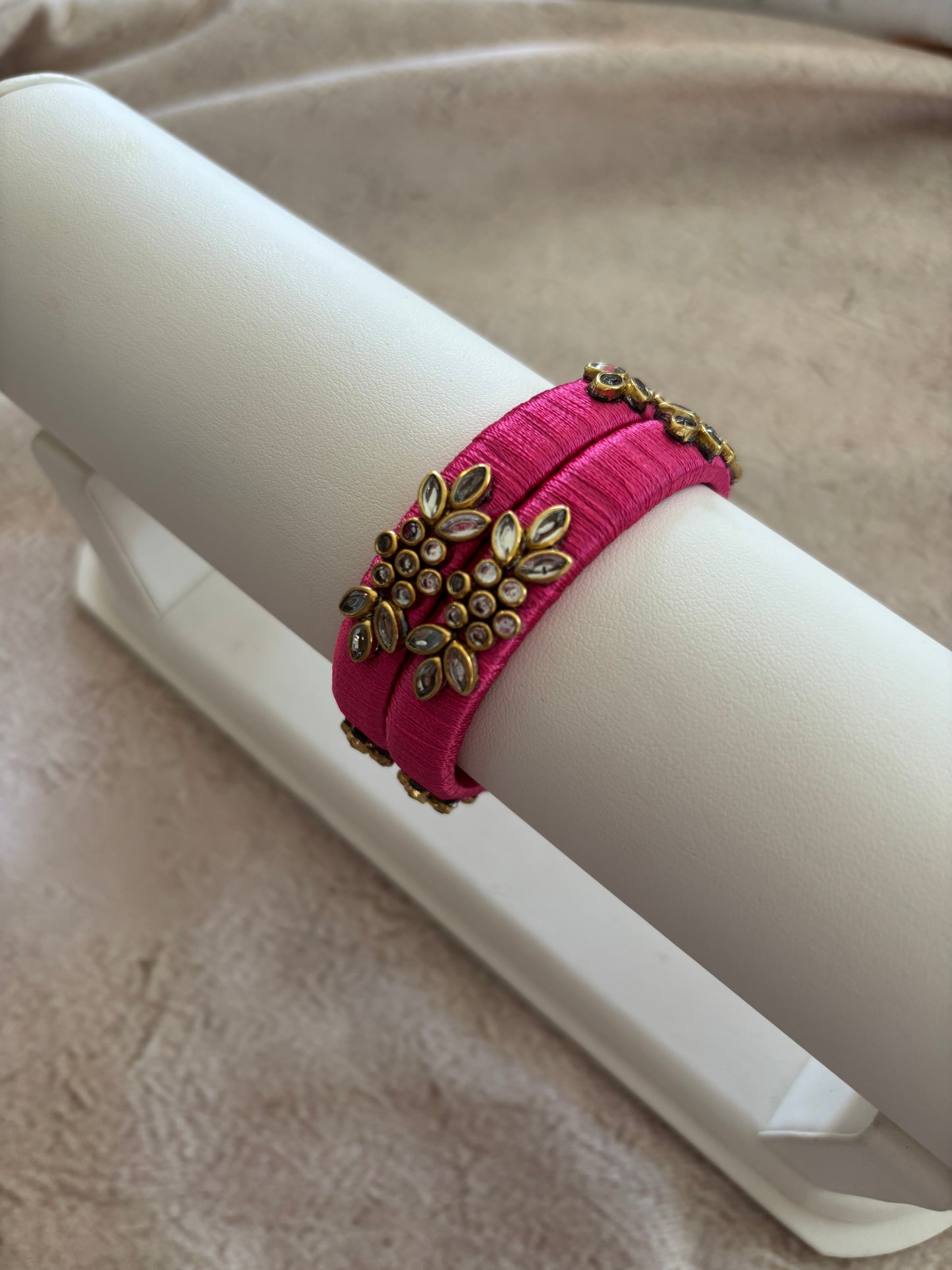Barbie Pink Embellished Bangle