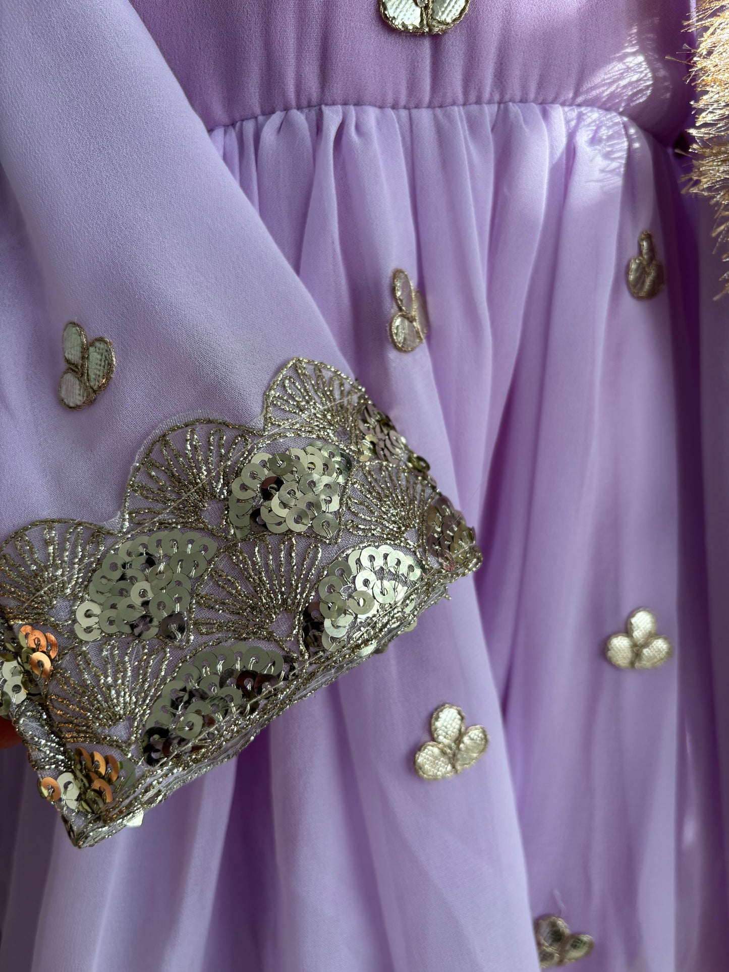 Lilac Palazzo Suit