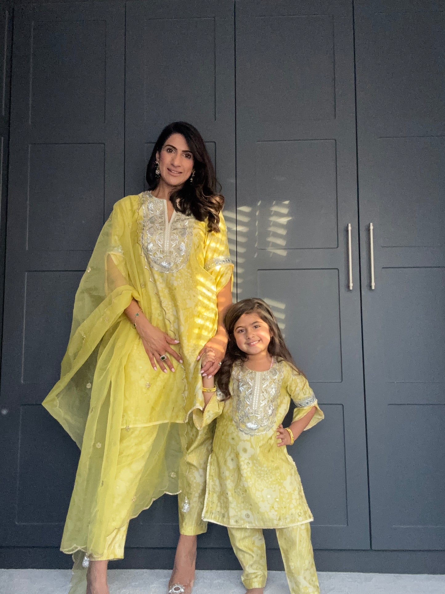 Mama Lemon Florals Kurta