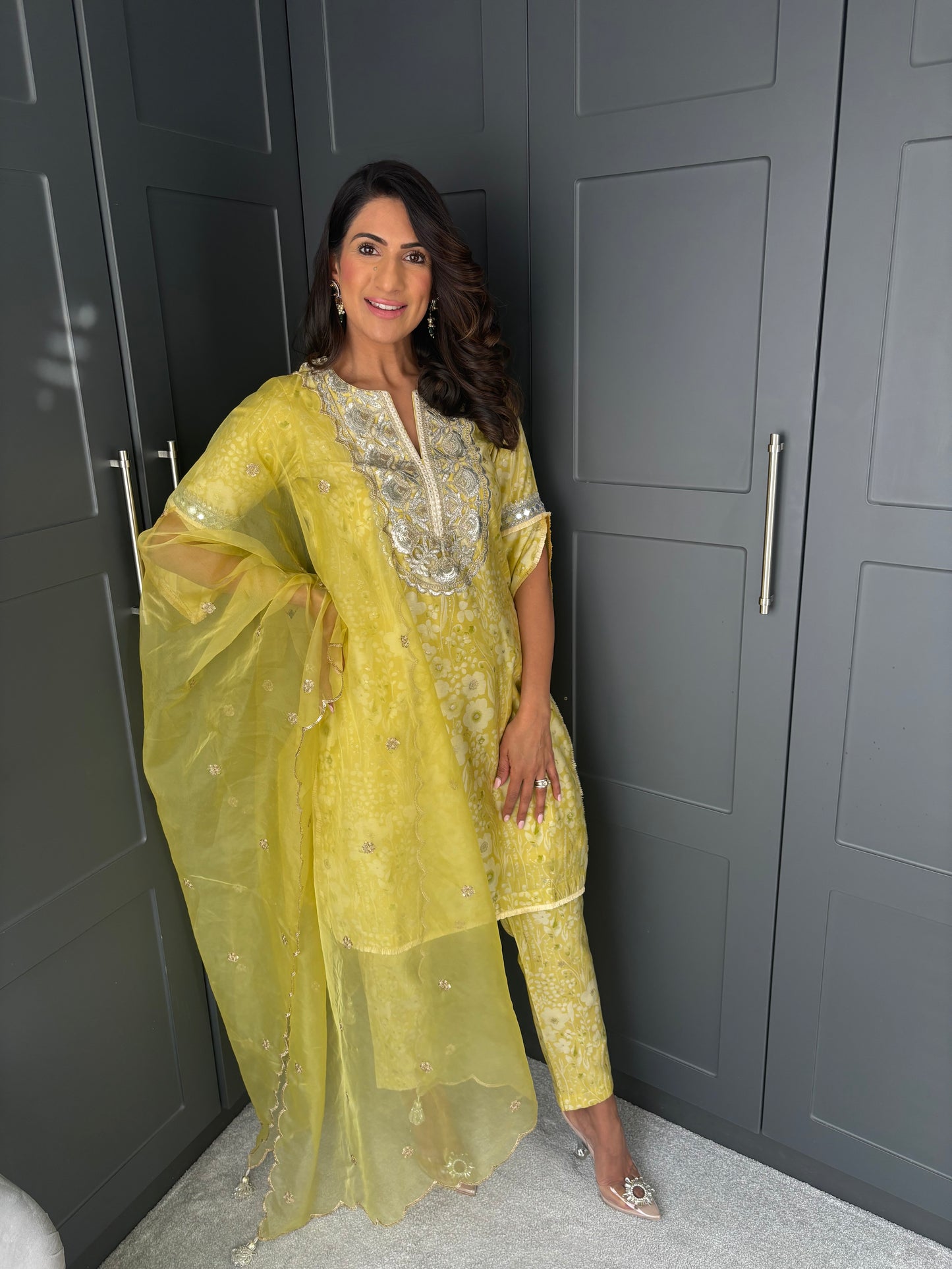 Mama Lemon Florals Kurta