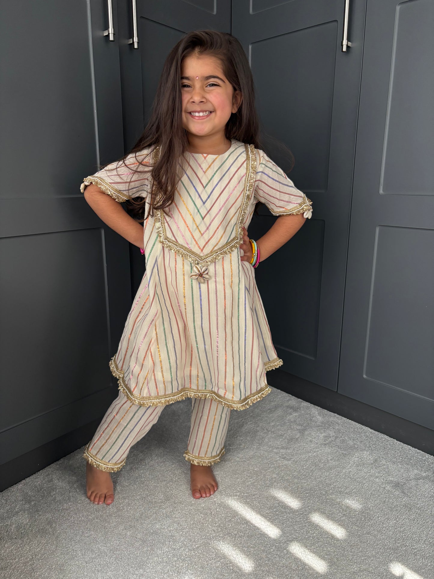Golden Rainbow Girls Age 5/6