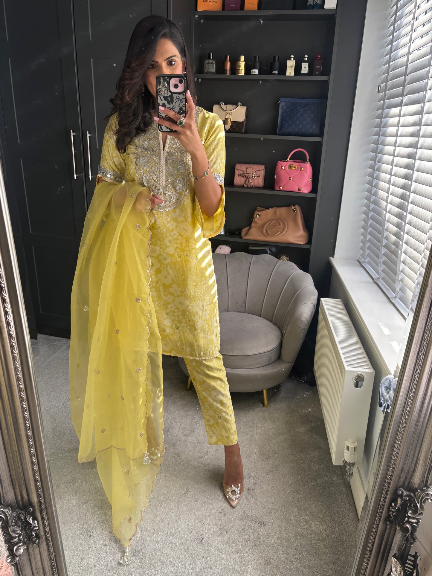Mama Lemon Florals Kurta