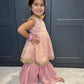 Baby Pink Banarsi Sharara Suit