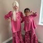 Fuscia Pink Kurta Sharara Set