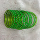 Green Bangle Set