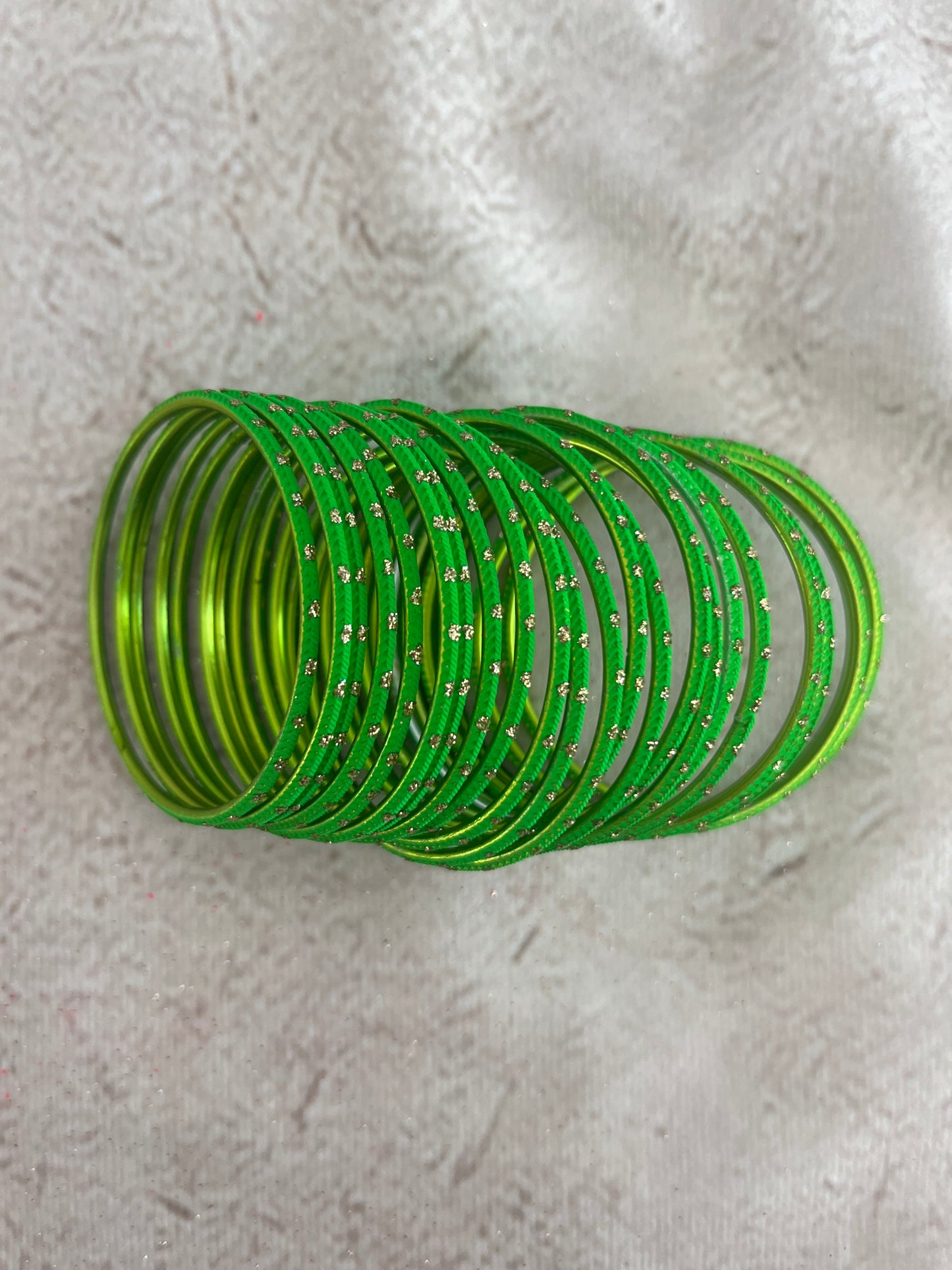 Green Bangle Set