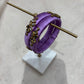 Lavender Embellished Bangle