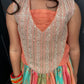Mendhi Magic Lengha Set