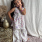 Summer Collection Lilac Sharara Suit