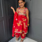 Red Flower Power Festive Set