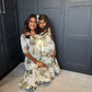 Mini Mama White Sharara Suit