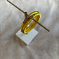 Slim Embellished Bangle (Yellow)