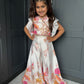 Summer Blooms Palazzo Suit