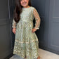 Mint Lace Anarkali Suit