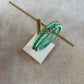 Slim Embellished Bangle (Mint)