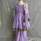 Lilac Palazzo Suit