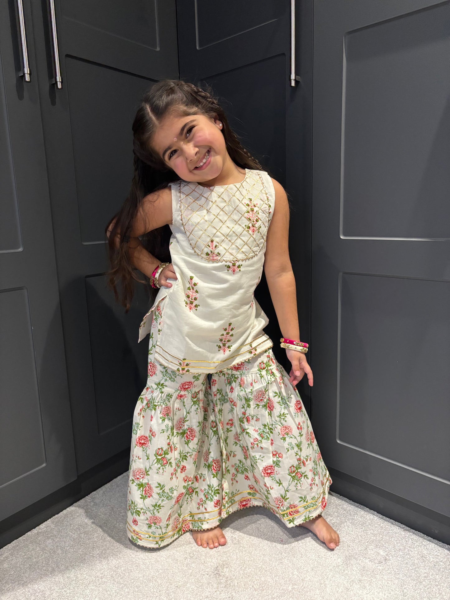 Rose Garden Sharara Suit