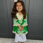 Girls Palm Print Kurta Age 4/5