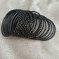 Black Bangle Set