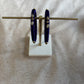 Slim Embellished Bangle (Purple)