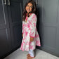 Mini Mama Enchanted Bloom Anarkali Set