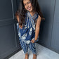 Royal Blue Dhoti Suit