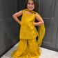 Yellow Sharara Suit