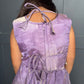 Lilac Floral & Pearl Palazzo Suit
