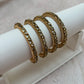 Gold Bangle Triangle Design