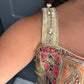 Pink & Gold Partywear Trouser Suit