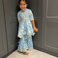 Sky Blue Sharara Suit