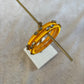 Slim Embellished Bangle (Mustard Yellow)