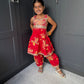 Red Flower Power Festive Set