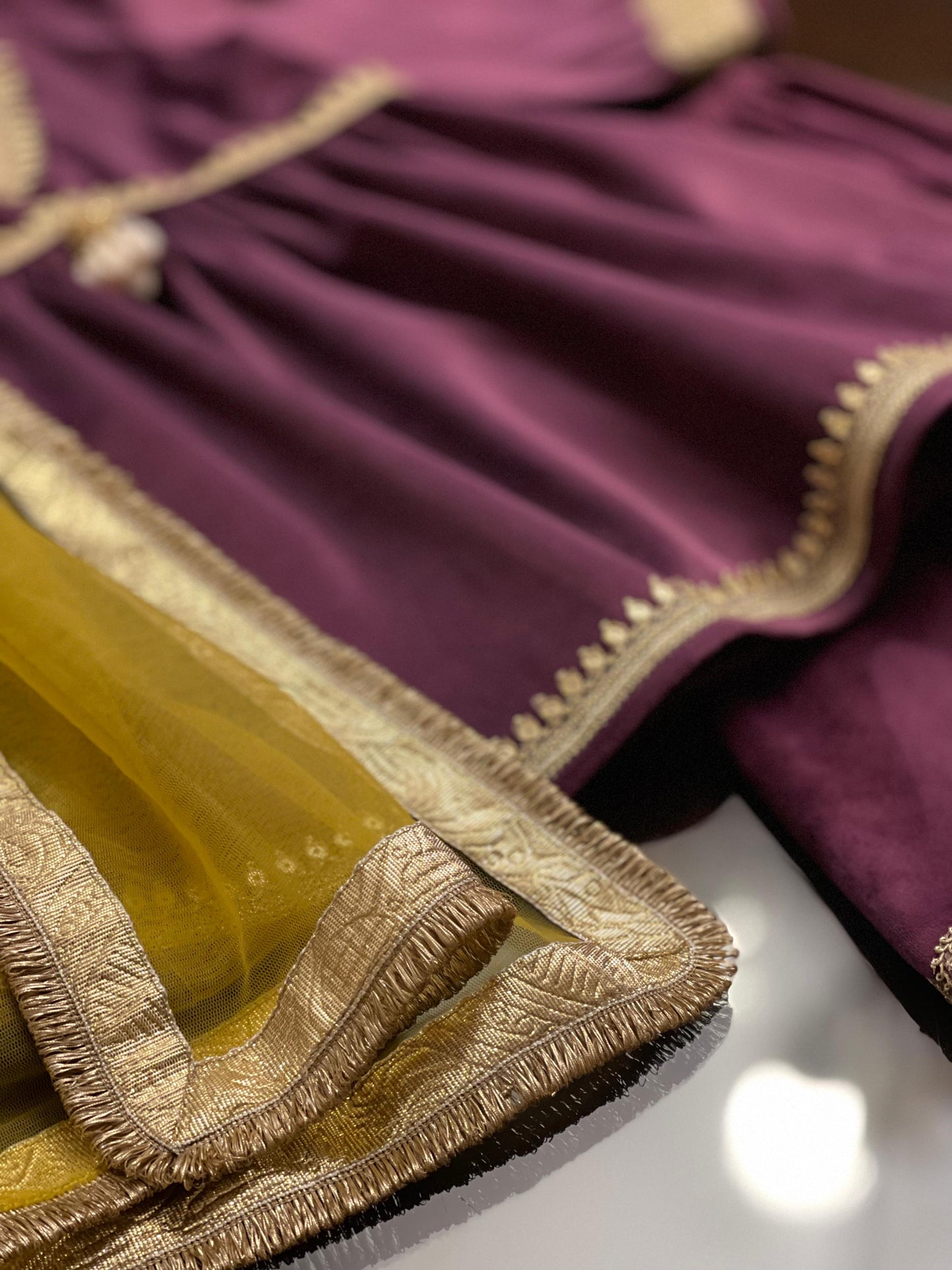 Purple Velvet Trouser Suit