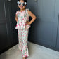 Pink Frilly Co-Ord