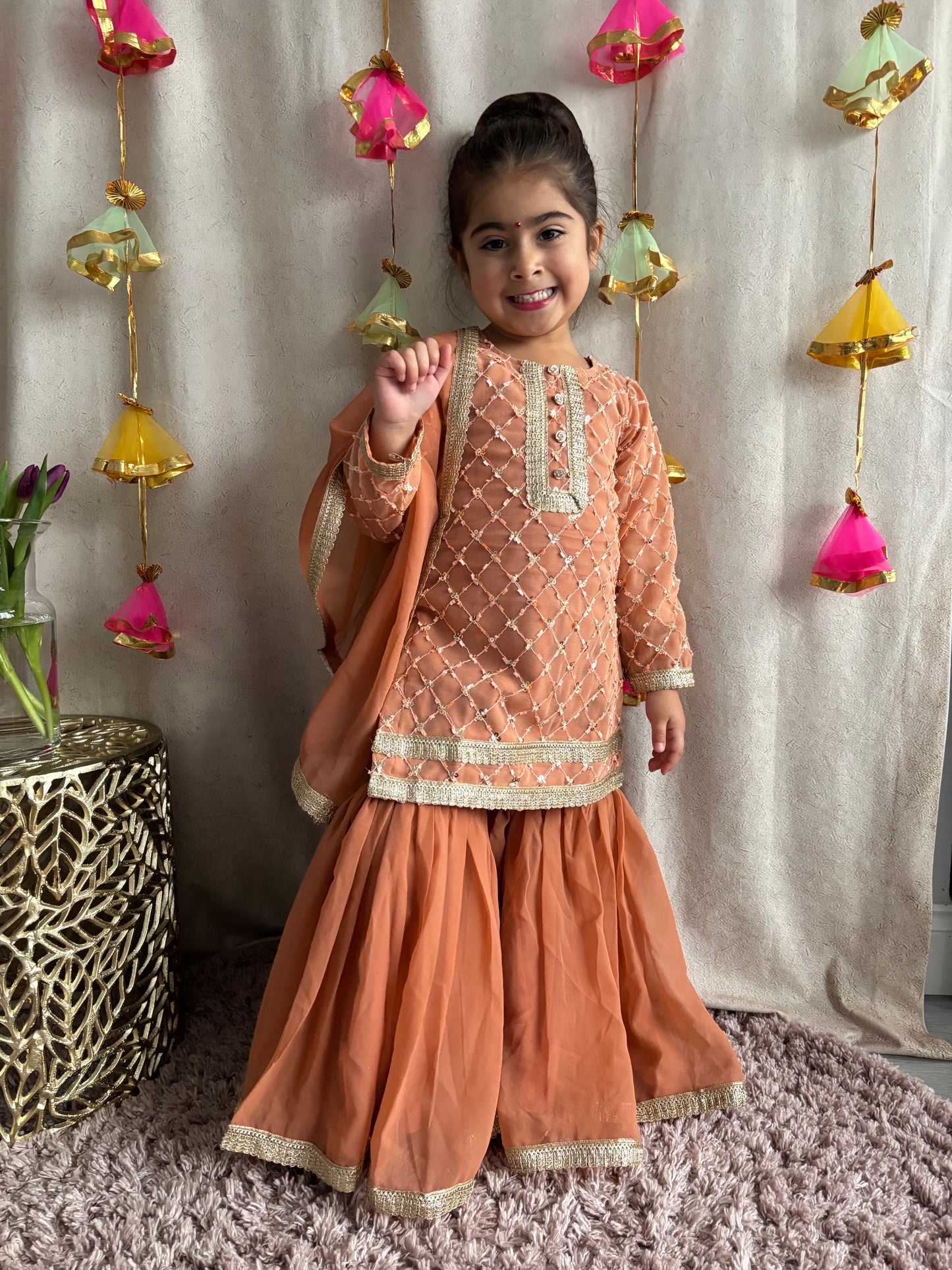 Peaches Sharara Suit