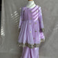 Lilac Palazzo Suit