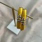Mustard Embellished Bangles