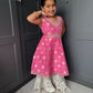 Candy Pink Sharara Set
