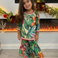 Girls Tropical Print Co-ord Age 4/5